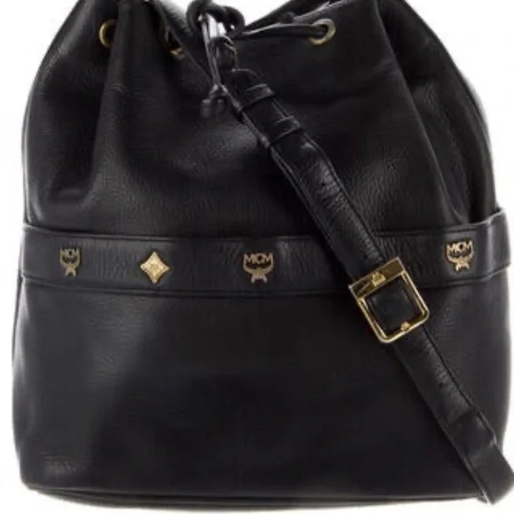 MCM Leather Bucket Bag - Picture 2 of 14